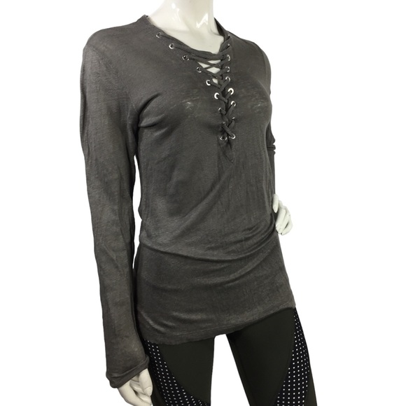 IRO Tops - Iro Linen Long Sleeve Top XS